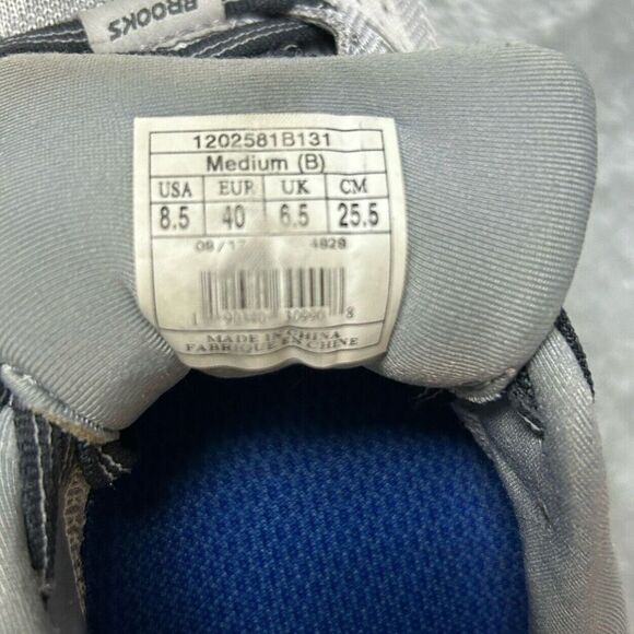 Brooks Levitate DNA AMP Womens Sz 8.5 Gray Silver Running Shoes 1202581B131 READ - Picture 16 of 16